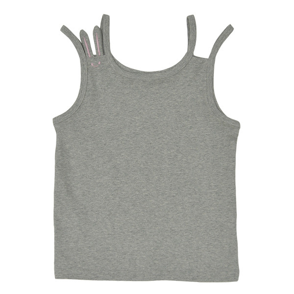 Maieu pentru copii din bumbac cu decor 3D in trei culori