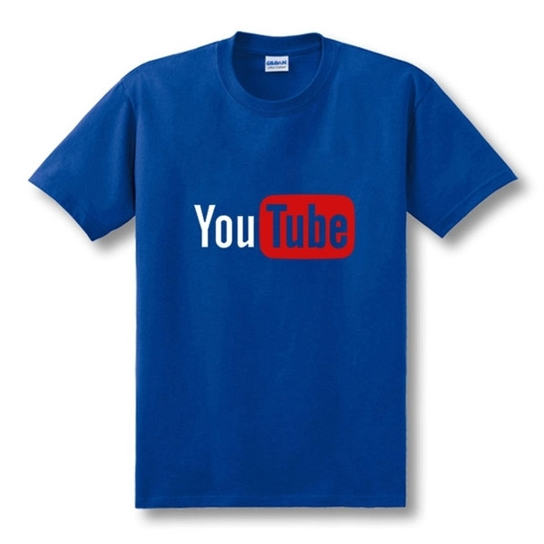 Tricou casual pentru bărbați cu o inscripție și un decolteu O - mai multe culori