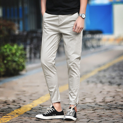 Κομψά ανδρικά παντελόνια με μήκος 9/10 σε διάφορα χρώματα