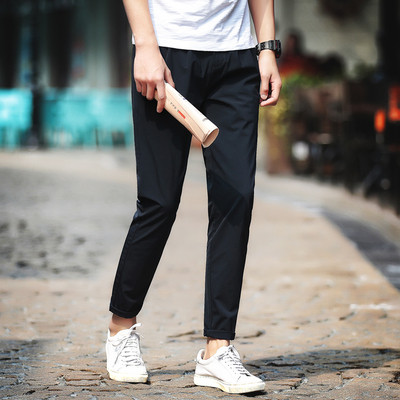 Pantaloni de bărbați sport-eleganți în patru culori