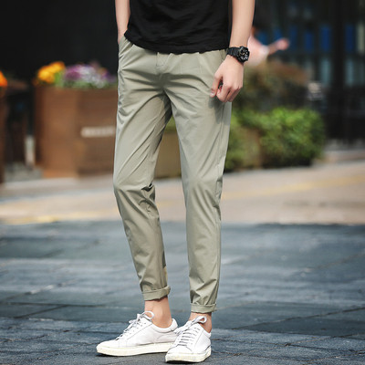 Pantaloni de bărbați sport-eleganți în patru culori