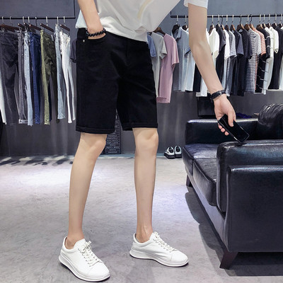 Pantaloni scurți din denim pentru bărbați în mai multe culori