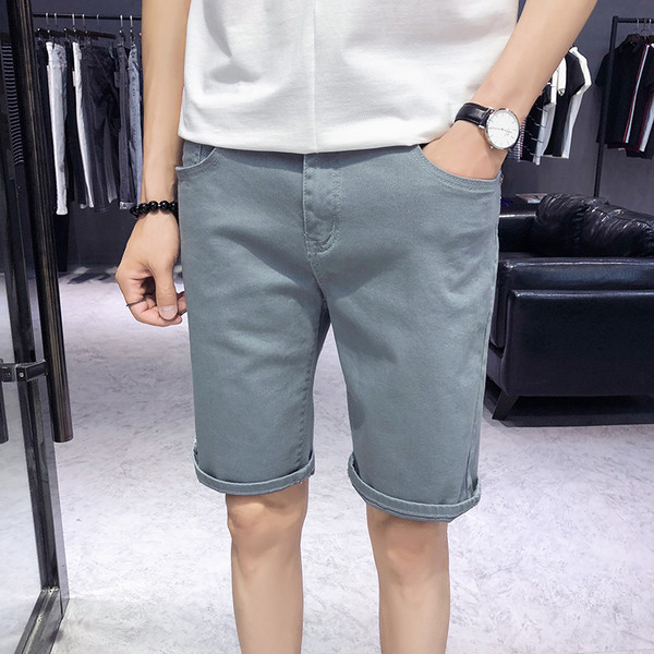 Pantaloni scurți din denim pentru bărbați în mai multe culori