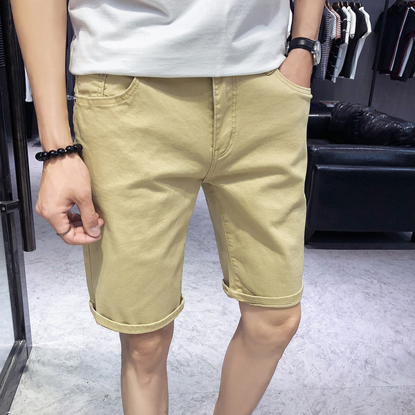 Pantaloni scurți din denim pentru bărbați în mai multe culori