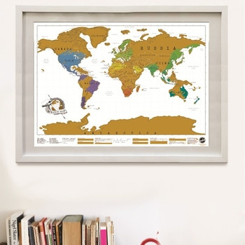 Χάρτης γραφήματος του κόσμου για διαγραφή