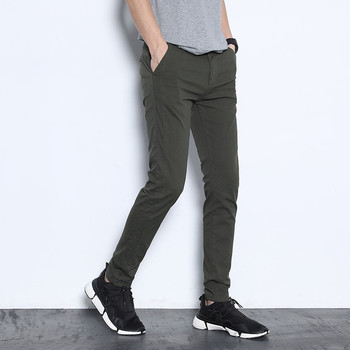 Спортно-елегантен мъжки панталон в няколко цвята - Slim модел