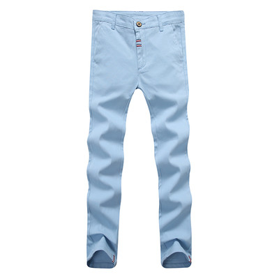 Pantaloni barbatesti la moda in mai multe culori - model Slim