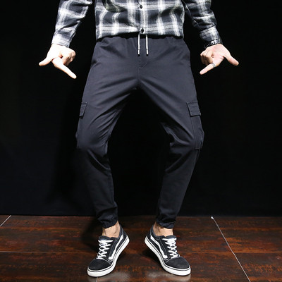 Ανδρικά αθλητικά παντελόνια με πλευρικές τσέπες σε διάφορα χρώματα