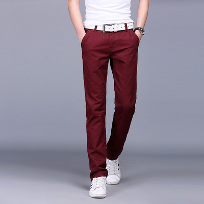 Pantaloni casual barbatesti in patru culori