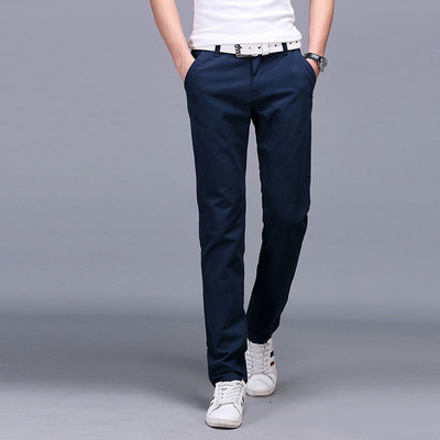 Pantaloni casual barbatesti in patru culori