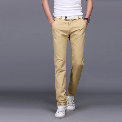 Pantaloni casual barbatesti in patru culori