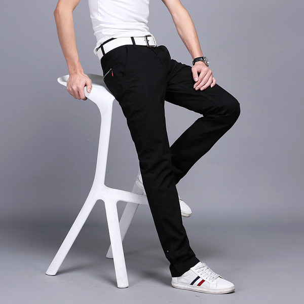 Pantaloni casual barbatesti in patru culori