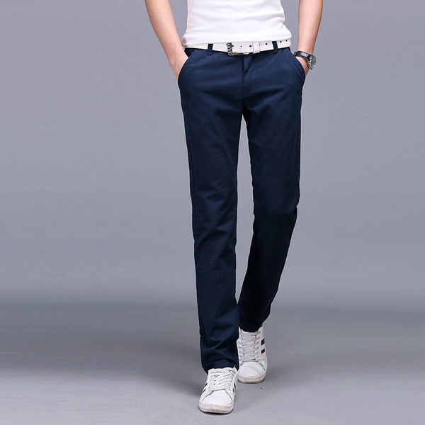 Pantaloni casual barbatesti in patru culori