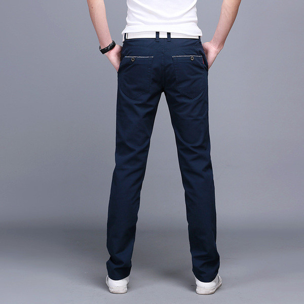 Pantaloni casual barbatesti in patru culori