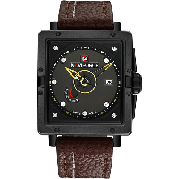 Мъжки голям часовник в класически цветове