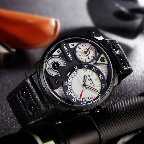 Casual ανδρικό ρολόι με οικολογικό δερμάτινο λουράκι