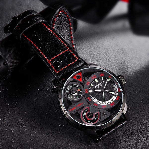 Casual ανδρικό ρολόι με οικολογικό δερμάτινο λουράκι