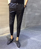 Μοντέρνα αντρικά παντελόνια με ελαστική μέση σε διάφορα χρώματα