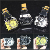 Ρολόι για άνδρες  και δερμάτινο λουρί