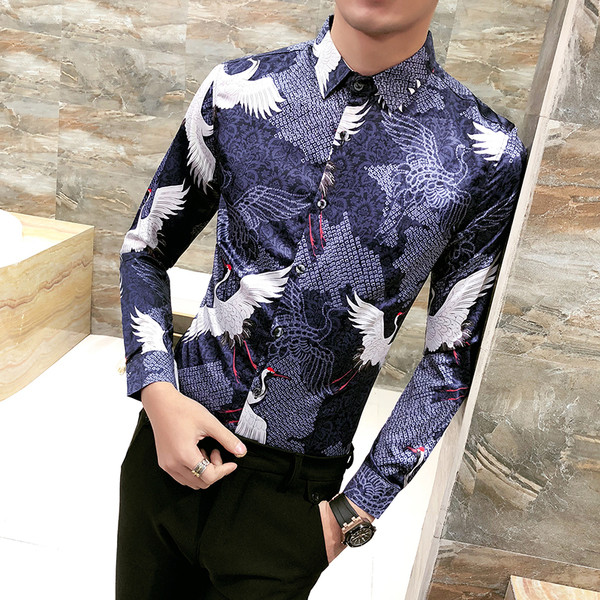 Μοντέρνο ανδρικό πουκάμισο Slim μοντέλο  σε διάφορα χρώματα