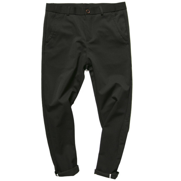 Pantaloni clasici pentru barbati in negru - model Slim