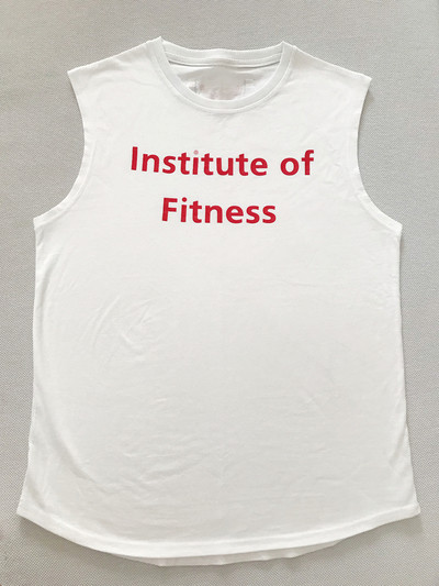 Άνετο λευκό μπλουζάκι με επιγραφή και εκτύπωση