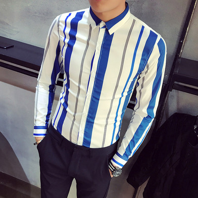 Νέο κομψό κοντομάνικο ανδρικό  πουκάμισο  σε δύο χρώματα