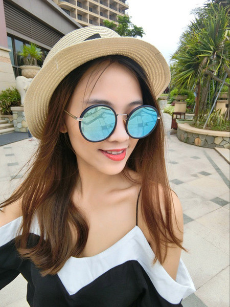 Ochelari moderni cu lentile rotunde in mai multe culori