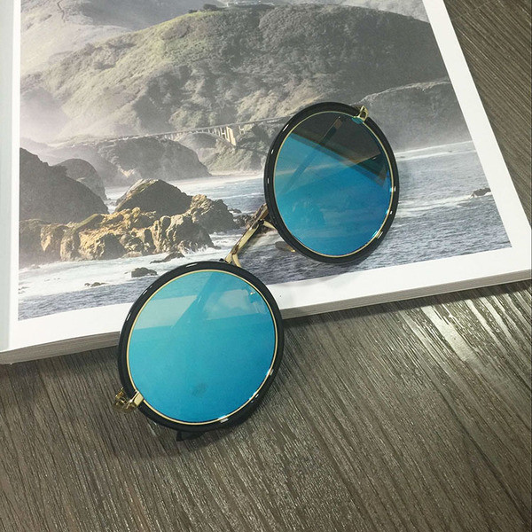 Ochelari moderni cu lentile rotunde in mai multe culori