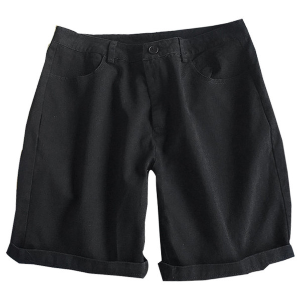 Pantaloni scurți pentru bărbați în negru, verde și bej