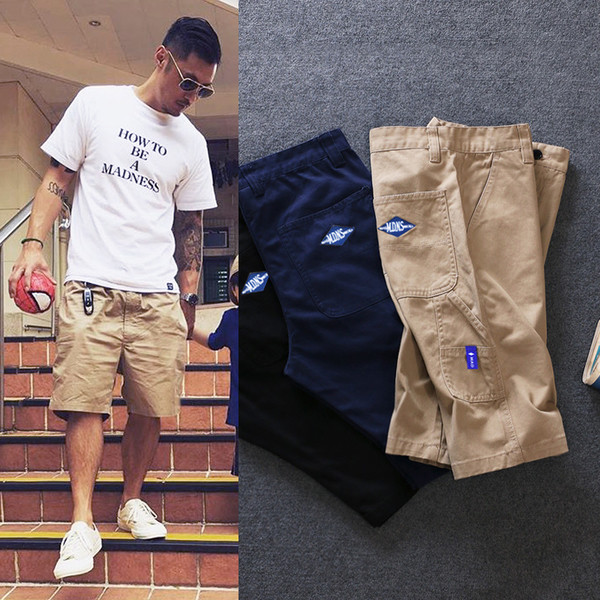 Pantaloni scurți casual pentru bărbați în trei culori