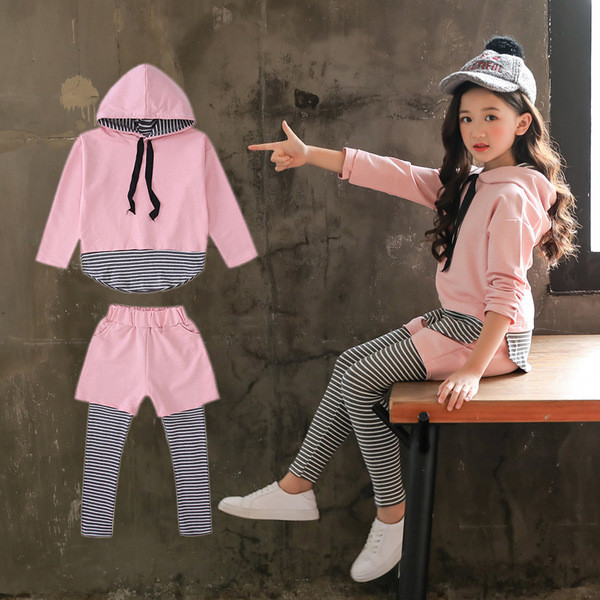 Set copii pentru fete in doua parti - doua culori