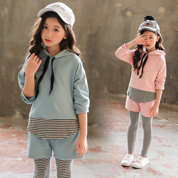 Set copii pentru fete in doua parti - doua culori