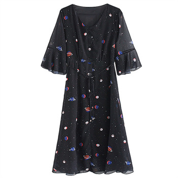 Κυρίες φόρεμα σιφόν καλοκαίρι