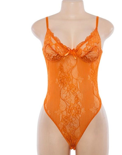 Σέξυ γυναικείο κορμάκι  με δαντέλα - 4 χρώματα