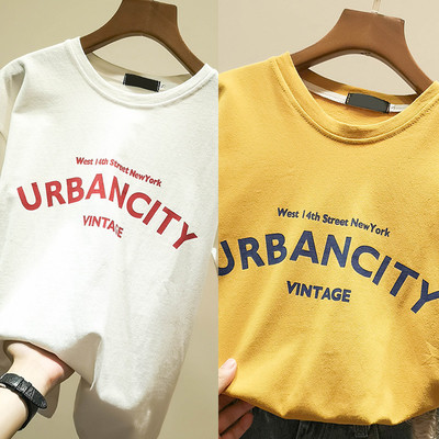 Μοντέρνα γυναικεία T-shirt με πολλές εκτυπώσεις