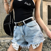 Модери дамски къси панталони с висока талия