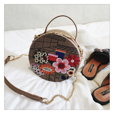 Τσάντα γυναικών με floral μοτίβα σε τέσσερα χρώματα