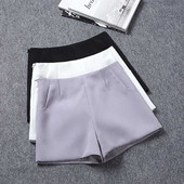 Κομψά γυναικεία σορτς από ψηλό πανί μέσης