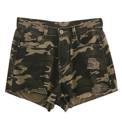 Дамски къси камуфлажни панталони 