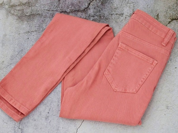 Blugi de dama in culoare roz model Slim