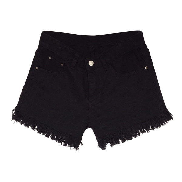 Pantaloni scurti de dama in doua culori