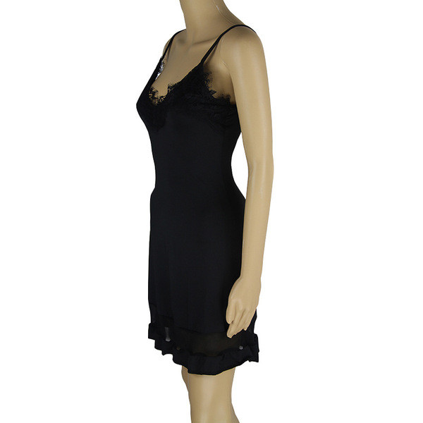 NOU Rochie elegantă de damă, cu decolteu în V și dantelă