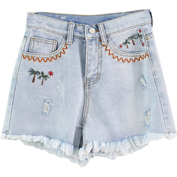 Pantaloni scurți de damă cu talie înaltă potriviti pentru utilizarea de zi cu zi