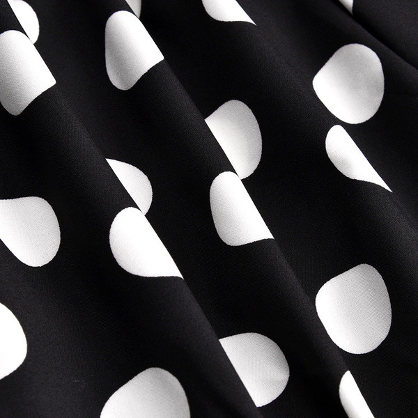 Rochie modernă de vară de damă cu mâneci căzute