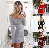 Γυναικείο βαμβακερό φόρεμα γυναικών σε διάφορα χρώματα