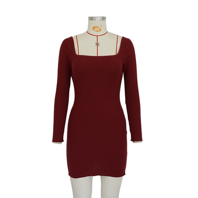 Γυναικείο βαμβακερό φόρεμα γυναικών σε διάφορα χρώματα