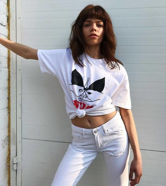 Tricou casual dama cu imprimeu interesant