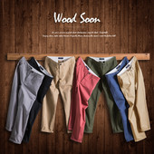 Κομψά παντελόνια ανδρών με υψηλή μέση σε διάφορα χρώματα