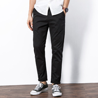 Κομψά παντελόνια ανδρών με υψηλή μέση σε διάφορα χρώματα
